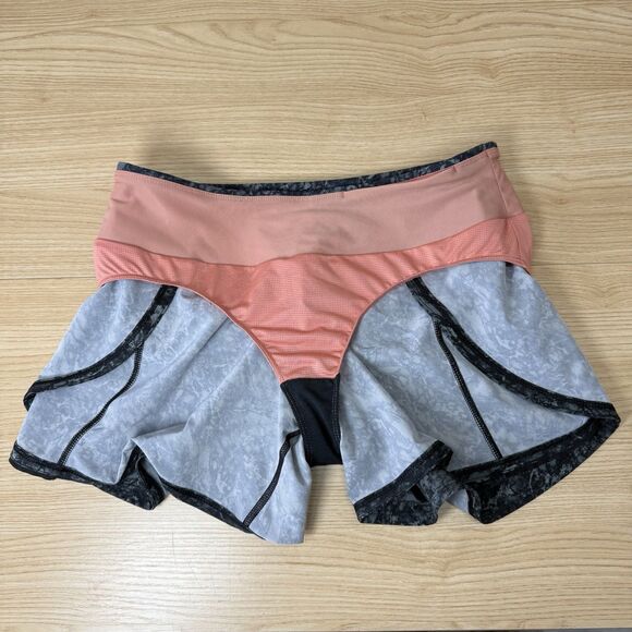 Brooks Chaser Shorts Womens Size Small Gray Lined Stretch Running 5" Inseam Bike - Picture 4 of 9